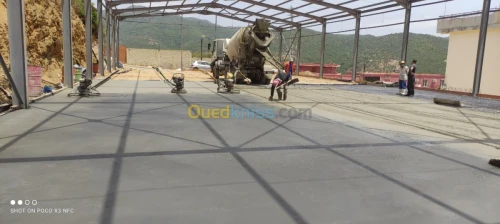 Dallage industriel de sol 