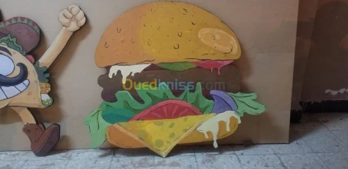 décoration restaurant cafeteria....