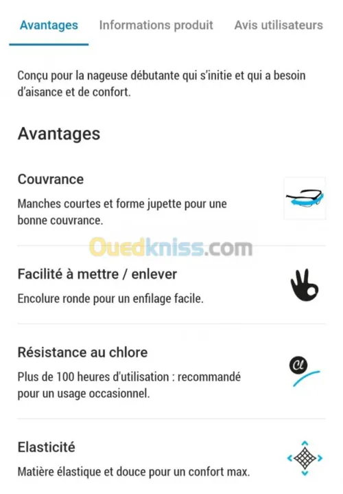 Maillot une seule pièce marque nabaiji