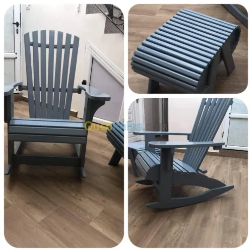 Chaise balançoire en boie