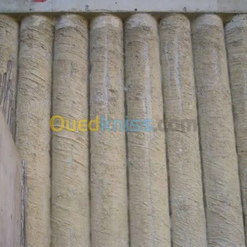 Fourrage des pieux et micropieux