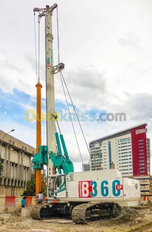 Fourrage des pieux et micropieux