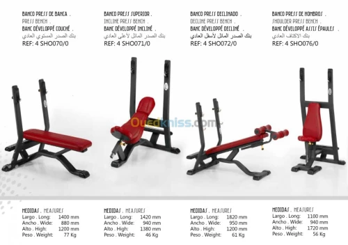 Materiel de musculation neuf