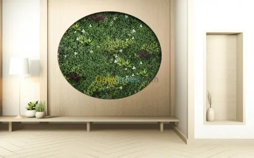 MUR VEGETAL ARTIFICIEL  HYDRA ALGER 