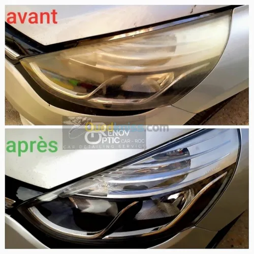 Rénovation des phares de voitures
