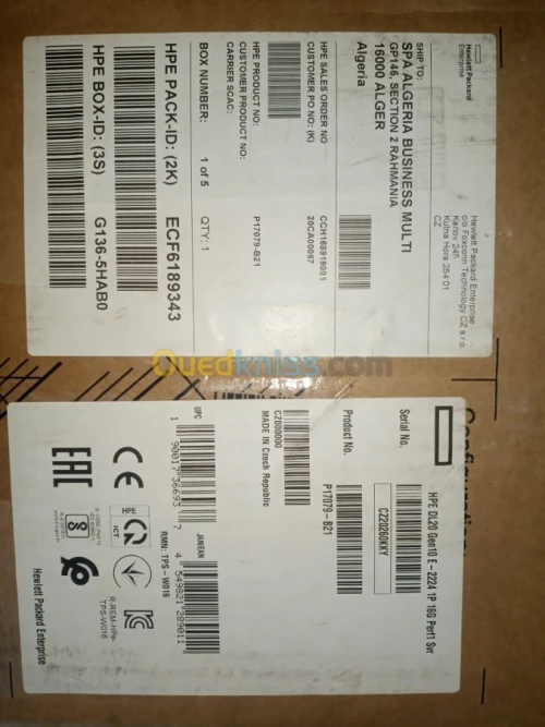 serveur HPE ProLiant DL20 Gen10 