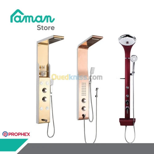 kit douchette de douche et accessoires