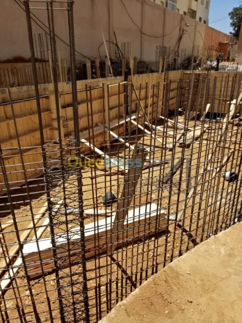 Travaux de béton études et réalisation