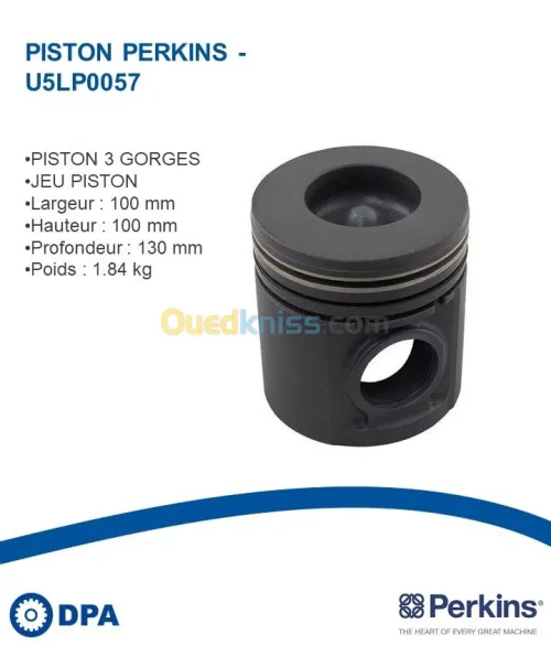 Piston d'origine Perkins