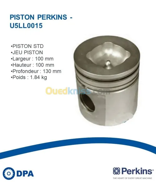Piston d'origine Perkins