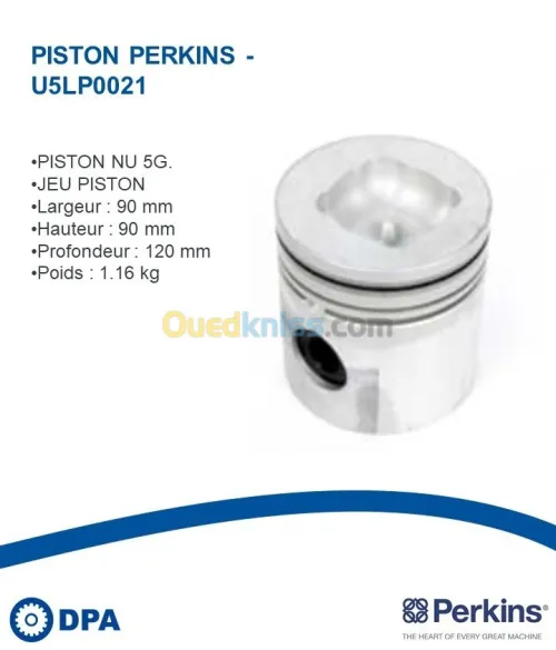 Piston d'origine Perkins