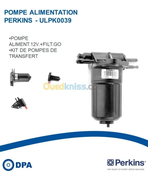Pompe d'alimentation d'orogine Perkins