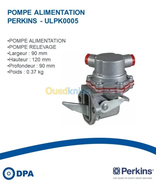 Pompe d'alimentation d'orogine Perkins