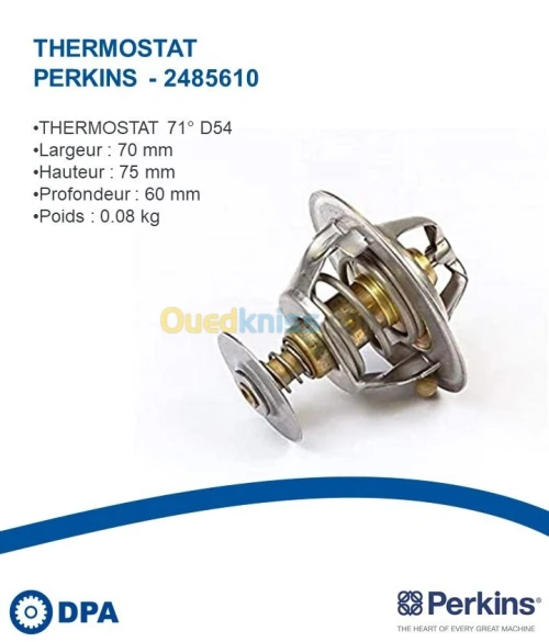 Thermostat d'origine Perkins