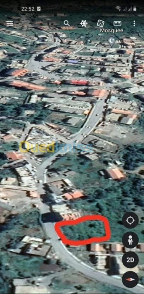 Vente Terrain Tizi ouzou Mizrana