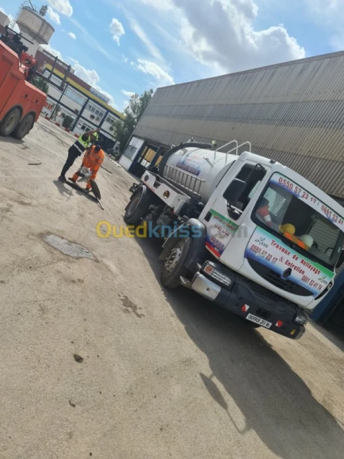 Curage conduit canalisation et vidange