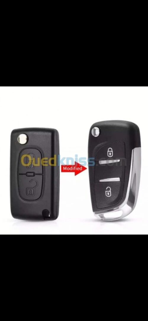 Clé minute & plaque d'immatriculation 