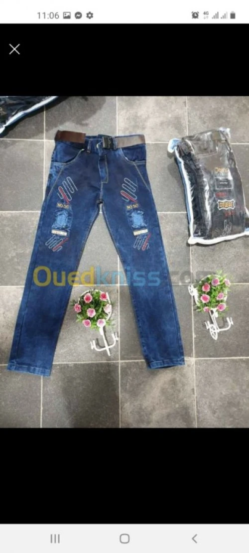 Pantalons jeans enfants 