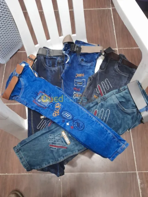 Pantalons jeans enfants 
