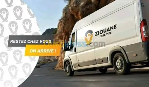 transport tous collis vers 58 willayas