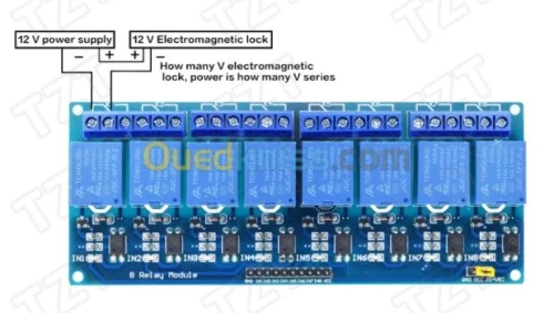 Module relais 8 canaux 5 V