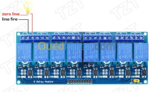 Module relais 8 canaux 5 V