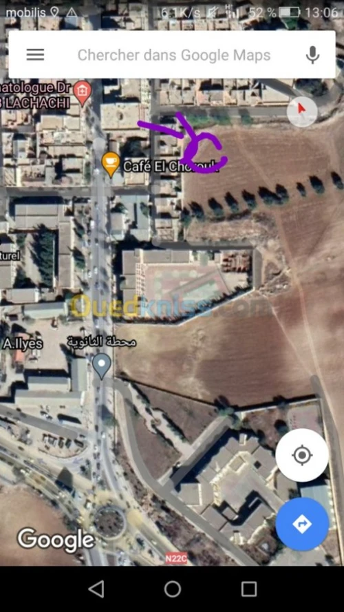 Vente Terrain Tlemcen Chetouane