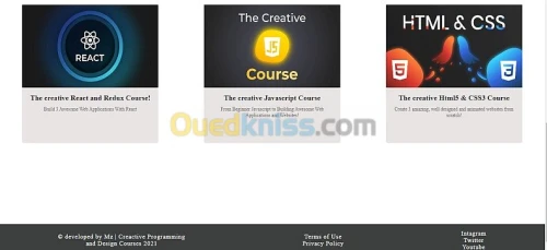 Création de sites Web 