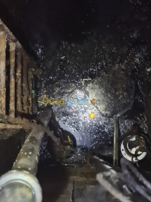 Curage conduit canalisation et vidange