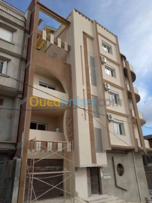 Facad monocouche  et griffée 