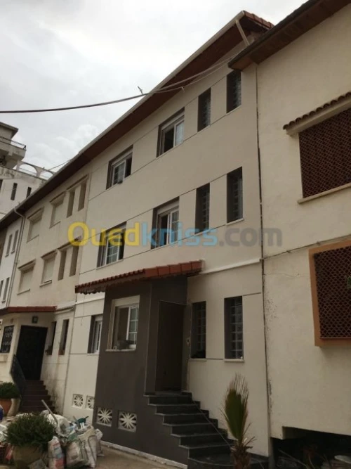 Facad monocouche  et griffée 