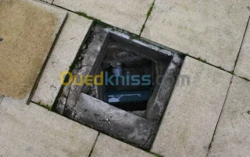 Débouchage canalisation vidange fosse