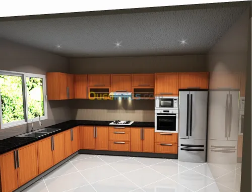 conception cuisine équipée dressing 