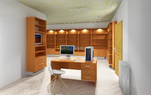 conception cuisine équipée dressing 