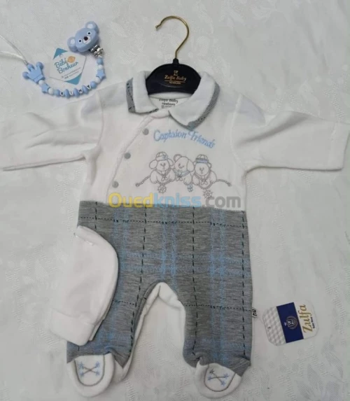 Grenouillère en velours