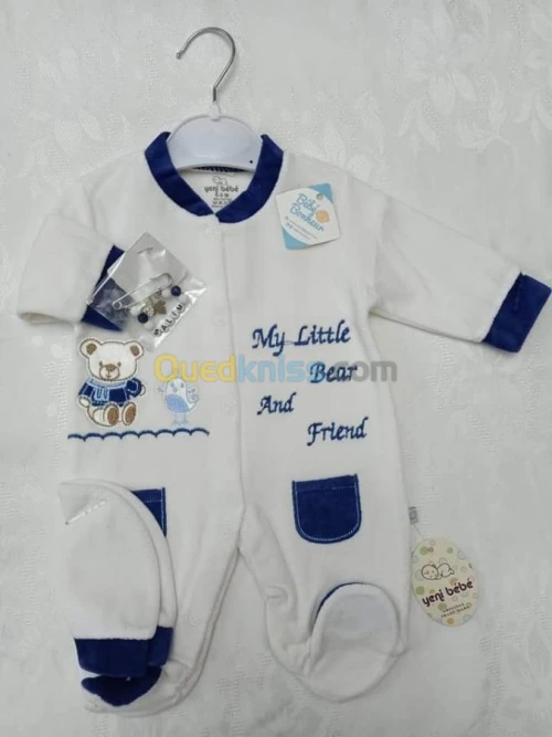 Grenouillère en velours