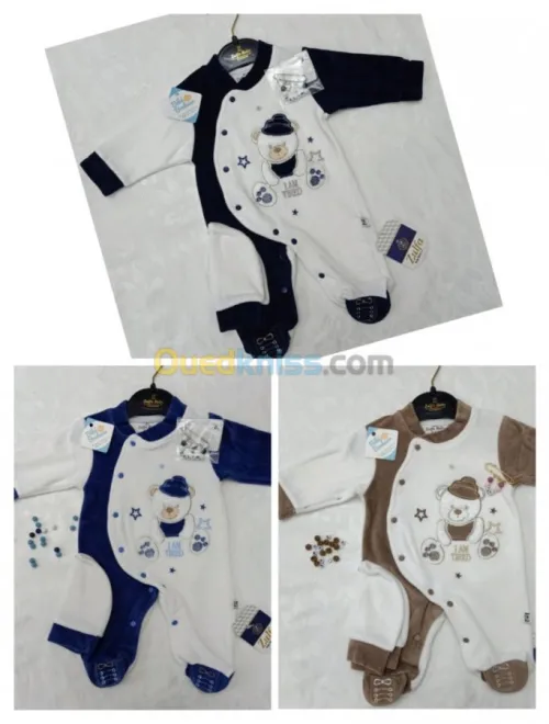 Grenouillère en velours