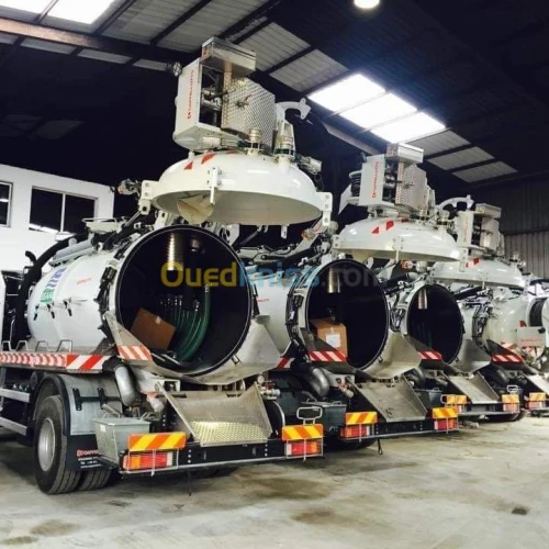 Camion Débouchage curage canalisation vidange