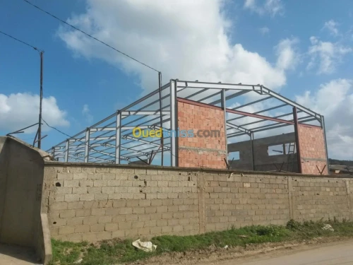 vente et montage charpente métallique