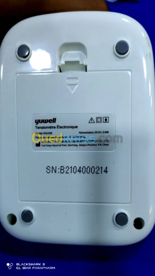 Tensiomètre Yuwell parlant +Adaptateur