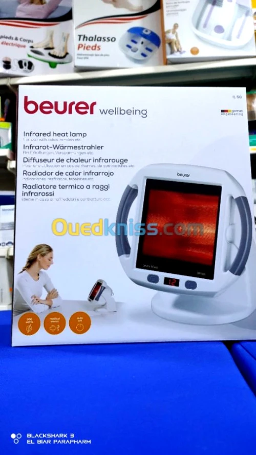 Lampe infrarouge beurer radiateur 300w