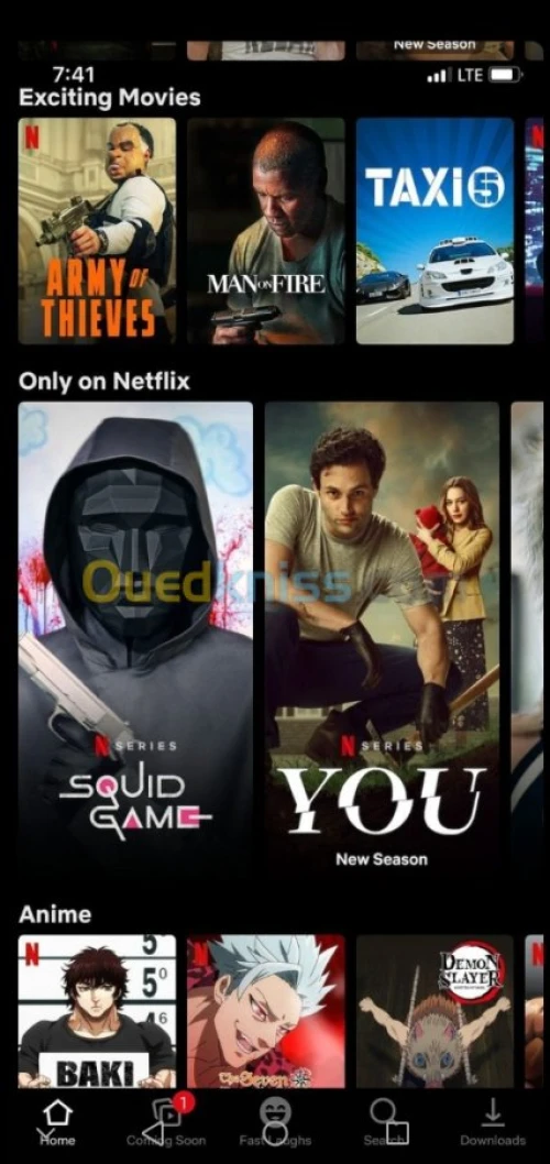 Compte Netfliix original 