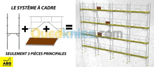 Vente echafaudage façadier