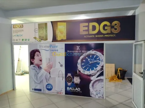 Impression 3m20 bache autocollant one 