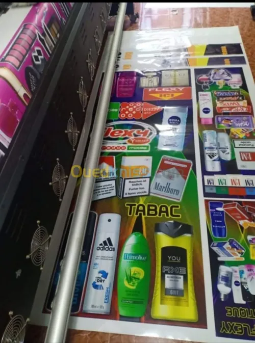 Impression 3m20 bache autocollant one 