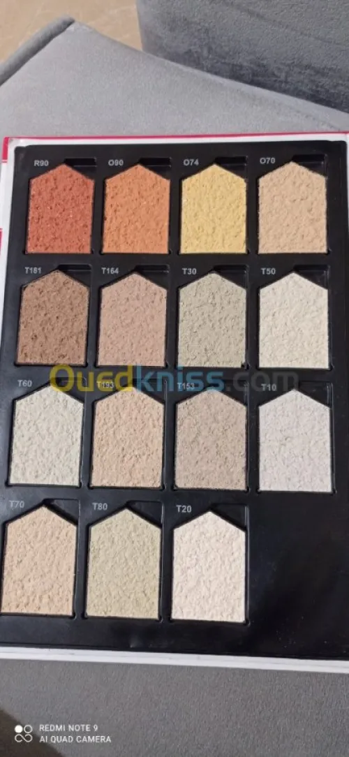 Tout types de revêtements