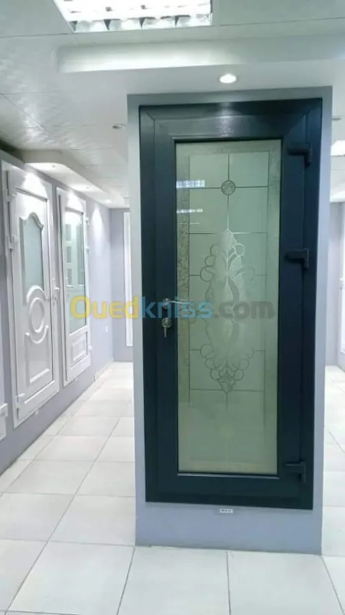 نوافذ و ابواب و ديكور PVC aliminium