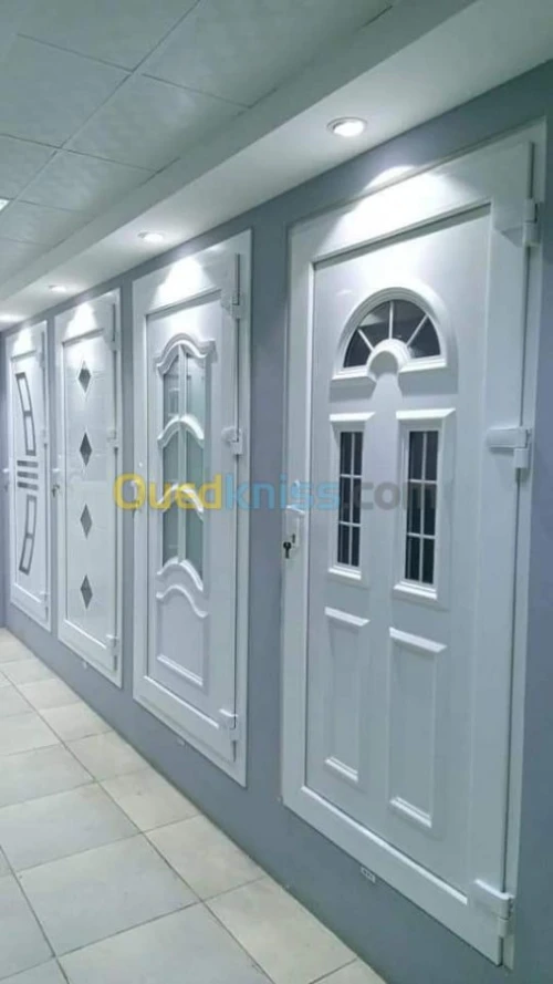 نوافذ و ابواب و ديكور PVC aliminium