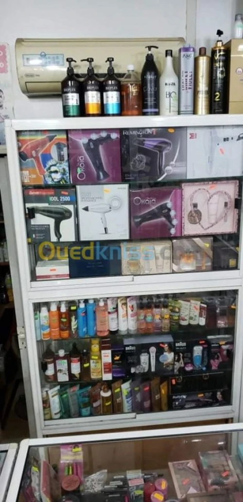 Vitrine aluminium