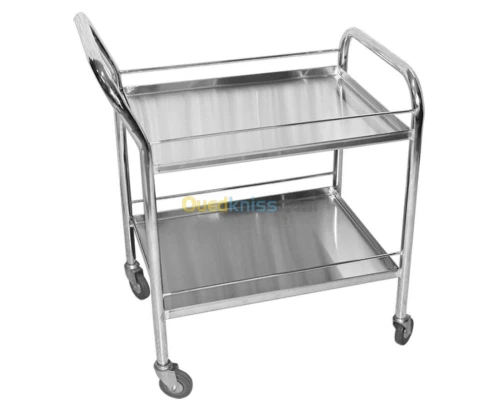 CHARIOT DE CUISINE EN INOX